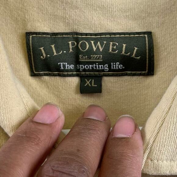 J.L. Powell Brushed Flannel Shirt Performance Long Sleeve Sporting XL Soft - Picture 9 of 11